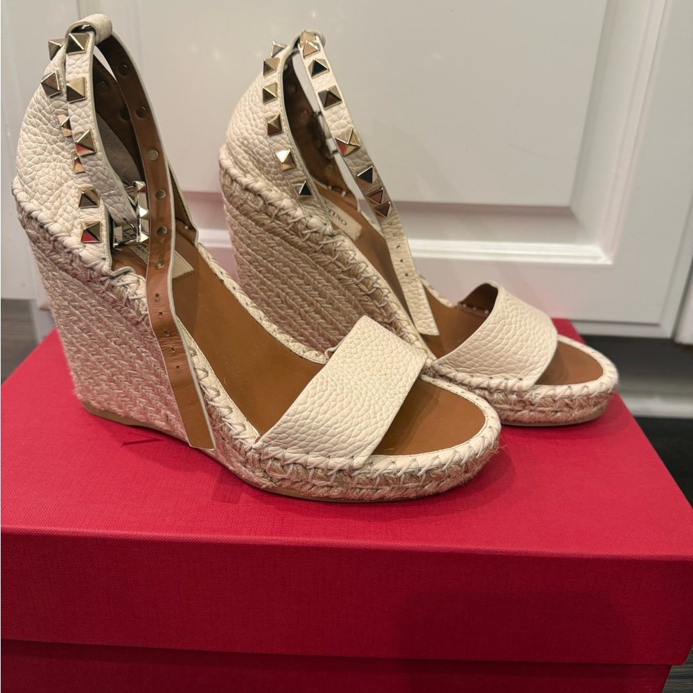 Valentino Wedge Espadrillas